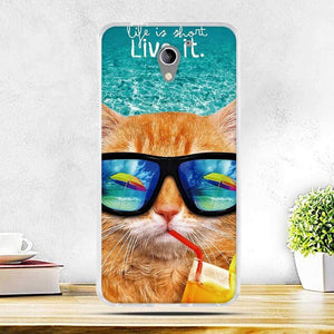 For ZTE A510 Case Cover For ZTE Blade A510 a510 Case 3D Painting Soft TPU Protective Back For ZTE BA510 Blade A510 A 510 Bags