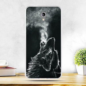 For ZTE A510 Case Cover For ZTE Blade A510 a510 Case 3D Painting Soft TPU Protective Back For ZTE BA510 Blade A510 A 510 Bags